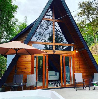 Camboriu Otro | Chalé Camping Blue World Garden