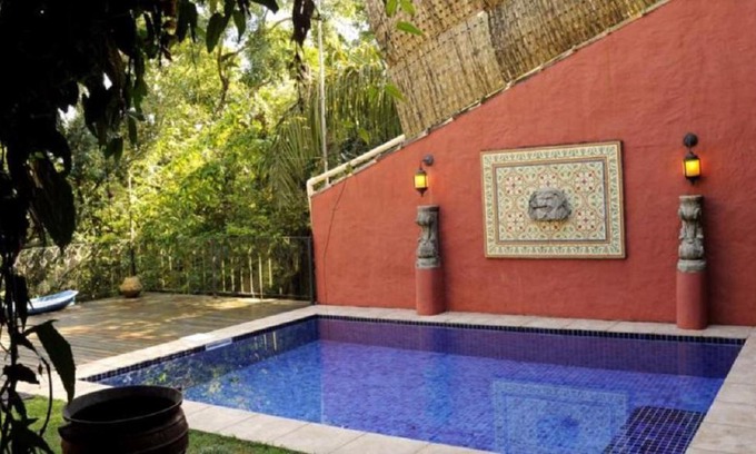 Tesouro da Colina Chalet De Esquí | Chalé com piscina e churrasqueira, Ilhabela.