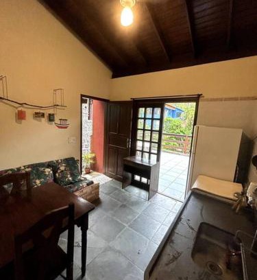 Tenorio Apartamento | Chalé com varanda e churrasqueira próximo a praia