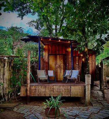 Ilhabela Casa | Chalé Pau D’Alho - Pé na Areia - Curral, Ilhabela