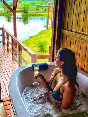 Imarui Chalet De Esquí | Chalé Rústico com Hidromassagem e Piscina