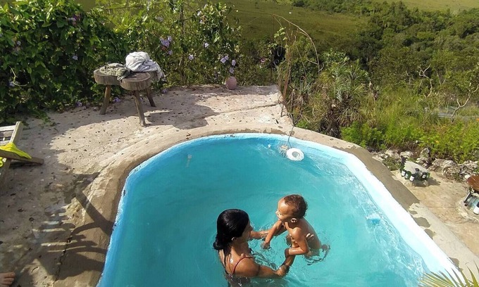 Alto Paraiso de Goias Chalet De Esquí | Chalé Rossignol 1. Vista Linda em Meio ao Cerrado