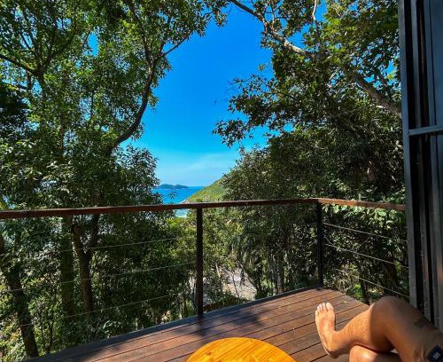 Rio das Pacas Chalet De Esquí | Chalé Sattva - Vista Mar - Florianópolis - SC - Brasil