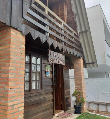 Prudentopolis Chalet De Esquí | Chalé Sattwa Prudentópolis/WIFI/Pet/garagem