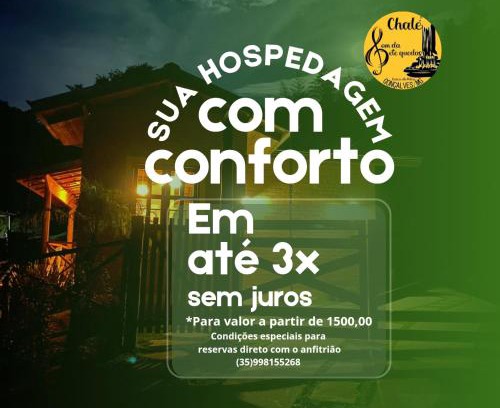 Goncalves Cabina | Chalé Som da Sete Quedas Apenas 1,8km do Centro de Gonçalves MG