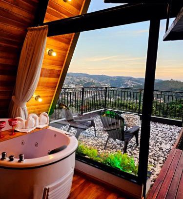 Campos do Jordao Cabina | Chalé Super Luxo Monte Lorobell