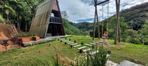 Vila Itoupava Cabina | Chalé Valentina com Hidro - oktoberfest