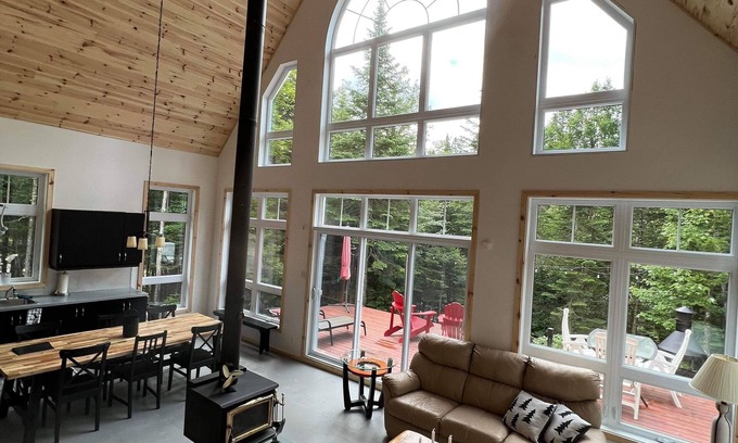 Saint-Leonard-de-Portneuf Chalet De Esquí | Chalet Golden / Vallée Bras du Nord / Saint-léonard-de-portneuf