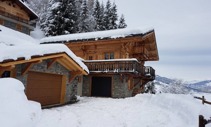 Saint-Nicolas-la-Chapelle Chalet De Esquí | Casa de montaña (madera / piedra) - SAINT NICOLAS LA CHAPELLE