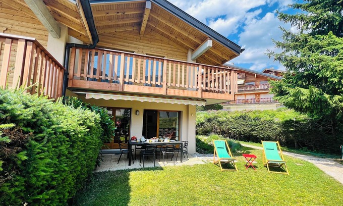 Lens Chalet De Esquí | Chalet à la Montagne
