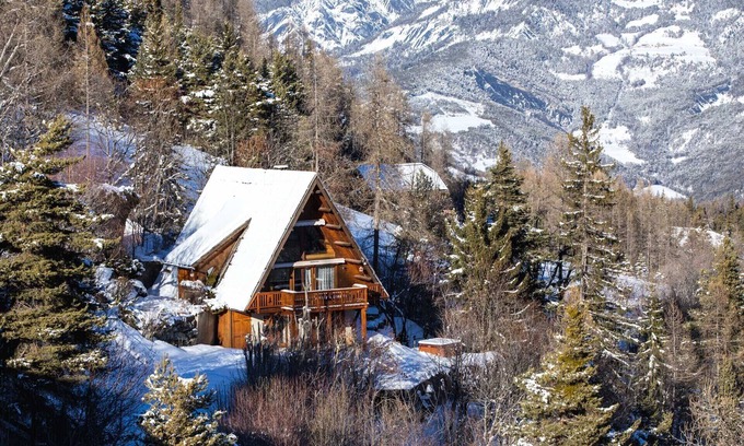 Pra Loup Chalet De Esquí | Chalet 10 / 12p + Spa en Pra-Loup 1550 a 150 millones a través de la góndola Molanes