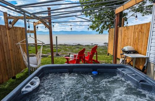Cap-Saint-Ignace Chalet De Esquí | Chalet #10 - Spa & Fireplace
