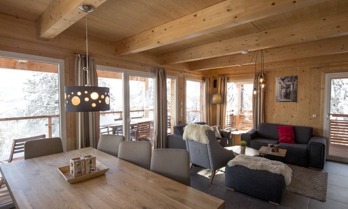 Turracher Hohe Chalet De Esquí | Chalet # 11 with IR-sauna & indoor whirlpool