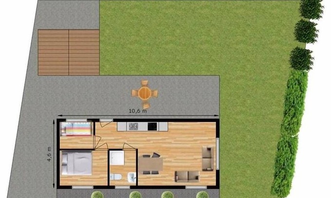 Sint-Annaland Complejo | Chalet 130 - Dos Habitaciones Resort, Capacidad 4