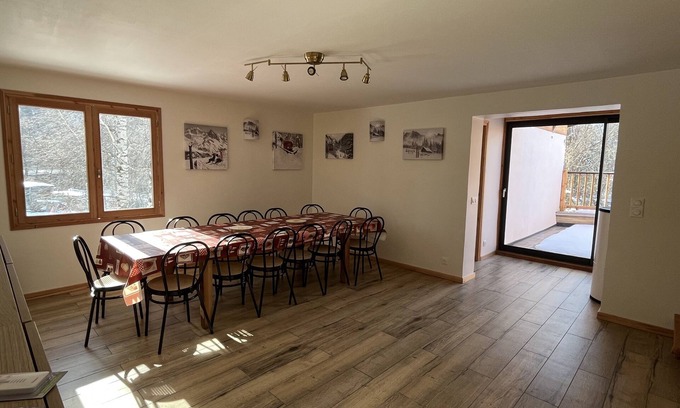 Vallouise-Pelvoux Chalet De Esquí | Chalet 14 p, 100 m Navette Pour Station PUY ST Vincent et Pistes ski de Fond