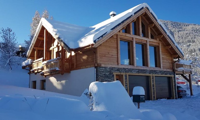 Les Orres Chalet De Esquí | Chalet 19 Personnes Le Petit Mozart
