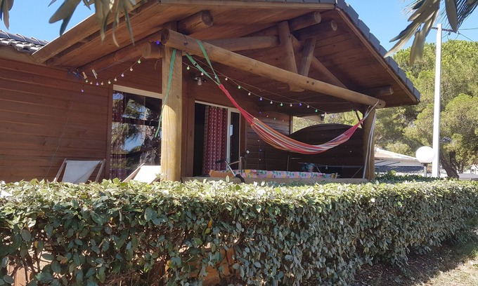 Agde Chalet De Esquí | Chalet Climatizado en Plena Naturaleza Cerca de las Playas del cap D'agde