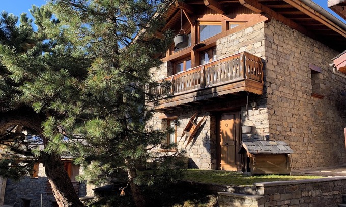 Saint-Marcel Chalet De Esquí | Chalet 2 minutes from the ski slopes, ideal for a family holiday!