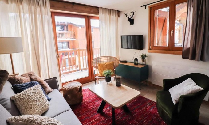 Les Boisses Chalet De Esquí | Chalet, balcón, tv, 76m², Tignes