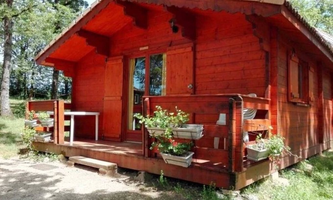 Saint-Cirq-Lapopie Chalet De Esquí | Chalet 3 étoiles - Piscine - efchbg