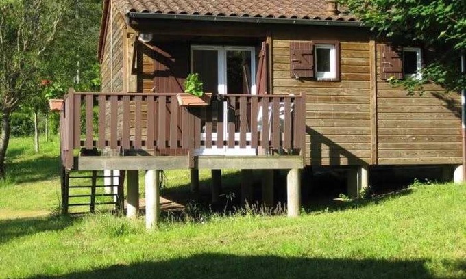 Thiviers Chalet De Esquí | Chalet 3 étoiles - Piscine - ccagi0f