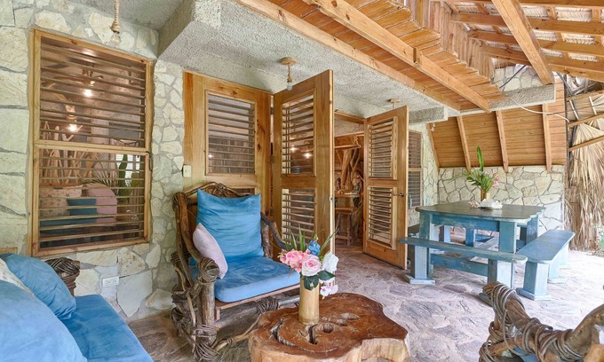 Las Galeras Chalet De Esquí | Chalet #3 Ocean, superior pool villa at Chalet Tropical bio-hotel