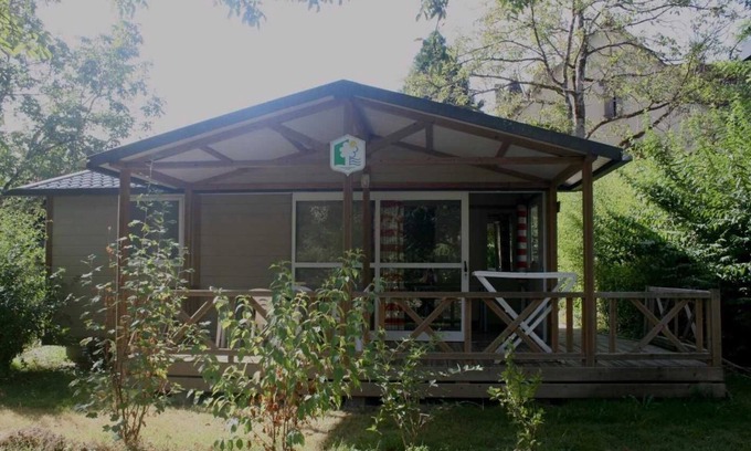 Monceaux-sur-Dordogne Chalet De Esquí | Chalet 4 étoiles - Piscine - ef0bif