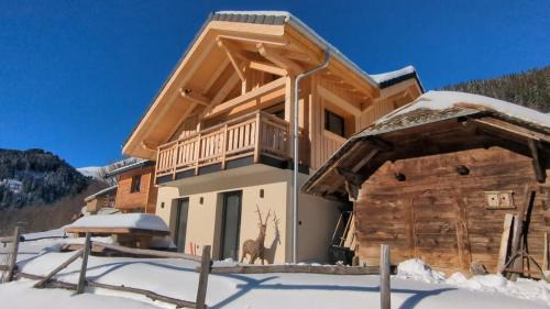 La Cote-d'Arbroz Chalet De Esquí | Chalet 4 p Le Chardon du Roc