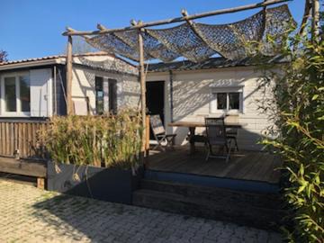 Gujan-Mestras Chalet De Esquí | Chalet 47m2 climatisé, piscine,linge fourni