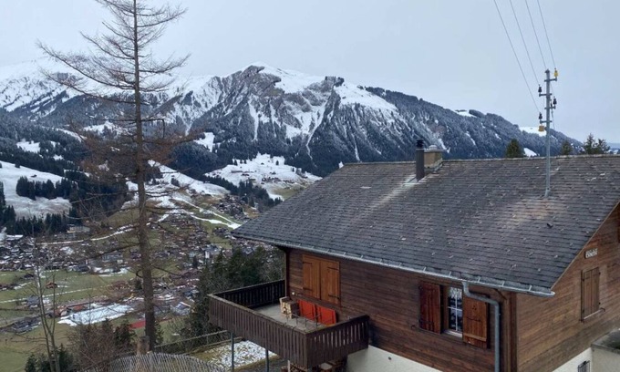 Lenk Chalet De Esquí | Chalet Alpenmoos 7 min Skilift, 7 min Village