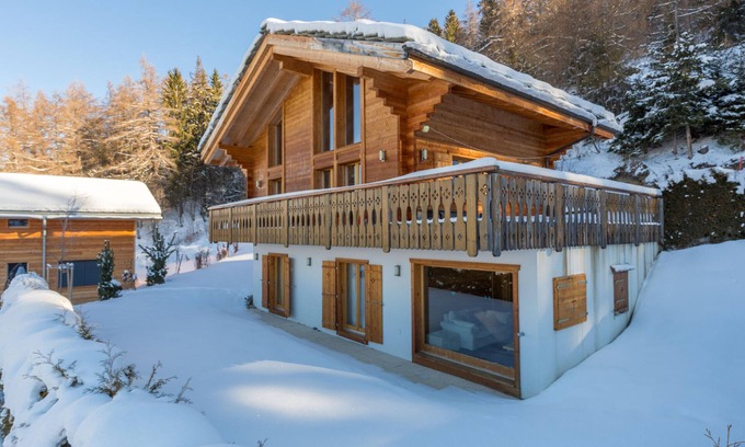 Saint-Pierre-de-Clages Chalet De Esquí | Chalet Asphodel