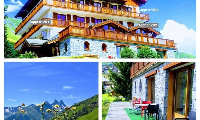 Saint-Sorlin-d'Arves Chalet De Esquí | Chalet Beausoleil Apartamento completamente nuevo para 12 personas 146m2