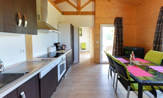 Courbiac Casa | LE CHALET BLEUET FOR 4/6 PEOPLE