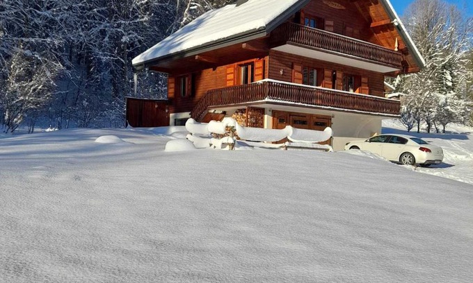 Abondance Chalet De Esquí | Chalet calme avec cheminée, 4 chambres, idéal famille - FR-1-692-21