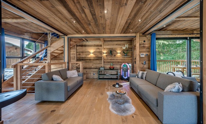 Les Boisses Chalet De Esquí | Chalet Carte Blanche Monts
