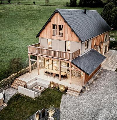 Guchan Chalet De Esquí | Chalet Casteret-15 couchages-brasero-bain nordique