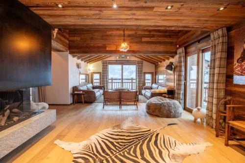 Meribel-Mottaret Chalet De Esquí | Chalet Chardon Bleu