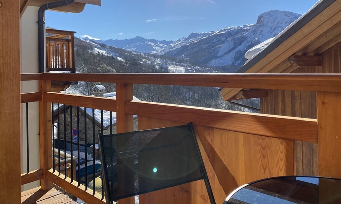 Le Villard Chalet De Esquí | Chalet close to the slopes with breathtaking views