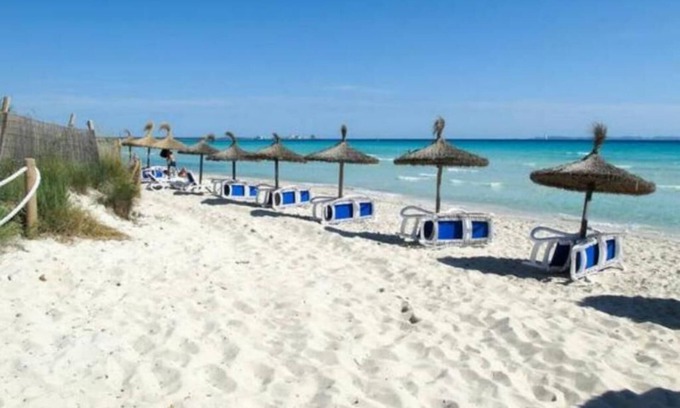 Sa Rapita Apartamento | Chalet, cerca de la playa ES TRENC, zona tranquila, ideal para familias de 6 a 7 personas.