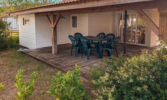 Lit-et-Mixe Chalet De Esquí | Chalet Dans Parc de Loisir 6 Personnes