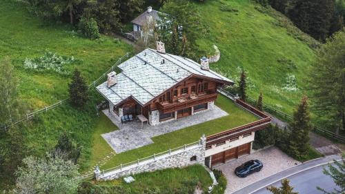 Icogne Chalet De Esquí | Chalet des Reines - Luxe discret, vue imprenable, calme absolue