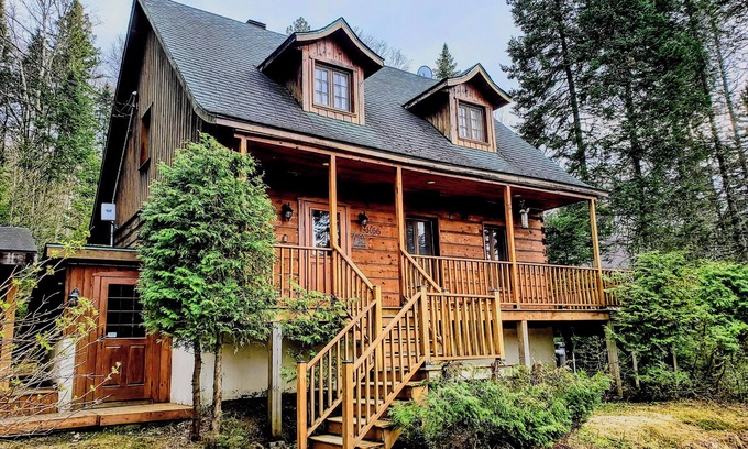 Saint-Faustin-Lac-Carre Chalet De Esquí | Chalet des Sources