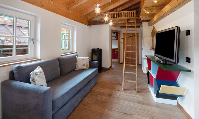 Campitello di Fassa Chalet De Esquí | Chalet 'Dolomites Pian' con vistas a la montaña y Wi-Fi