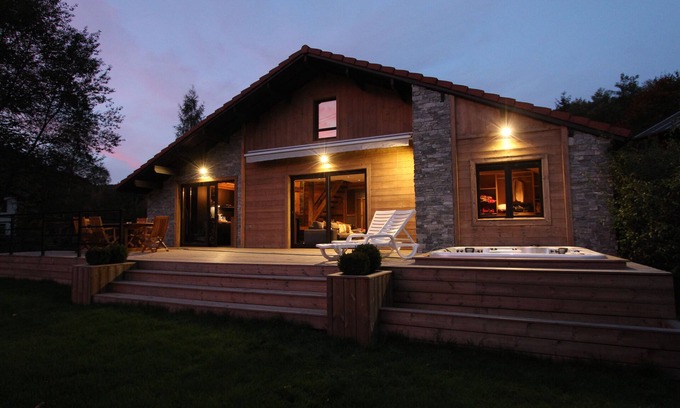 Gerardmer Chalet De Esquí | Chalet du Cerf Noir - Acogedor y jacuzzi