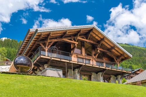 Chatel Chalet De Esquí | Chalet Familial Le Whymper 5 étoiles SPA Sauna Chatel