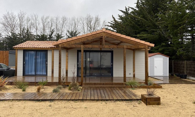 Saint-Hilaire-de-Riez Chalet De Esquí | Chalet para 5- Piscina cubierta- St Hilaire