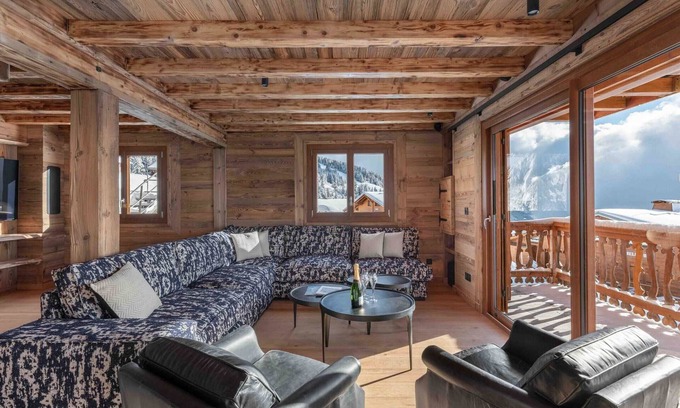 Les Saisies Chalet De Esquí | Chalet para 10 con sauna y confort en Les Saisies