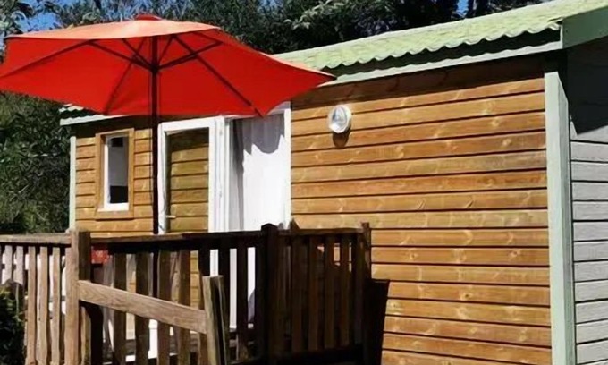 La Foret-Fouesnant Chalet De Esquí | Camping Du Manoir De Penn Ar Ster **** - Chalet para 4 personas