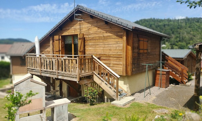 Saint-Maurice-sur-Moselle Chalet De Esquí | Chalet al pie del globo de los Vosgos de Alsacia en Saint Maurice sur Moselle