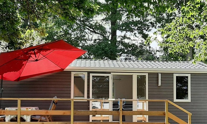 Mittelhof Apartamento | Chalet Fuchs - Camping im Eichenwald